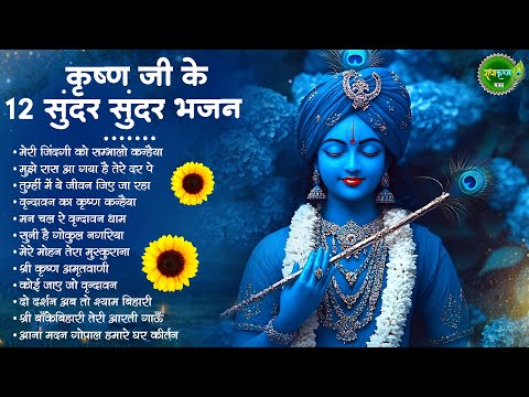 कृष्णा जी के 12 सुंदर भजन | Radha Krishna Bhajan | Shyam Bhajan | Krishna Bhajan | Radha Rani Bhajan