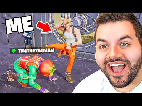 🔴LIVE - TROLLING TIMTHETATMAN ON FORTNITE!