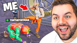 🔴LIVE - TROLLING TIMTHETATMAN ON FORTNITE!