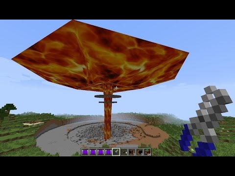 Minecraft RIVAL REBELS MOD! Nuklearne bombe, Puske, C4, Zanimljivi efekti!