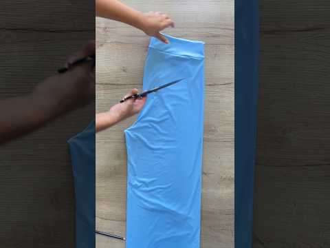 ♻ Transforma PANTALÓN ✂👖➡👗 IDEA to RECYCLE OLD PANTS, TRANSFORMAR Ropa, Dress #costura #diy #sewing