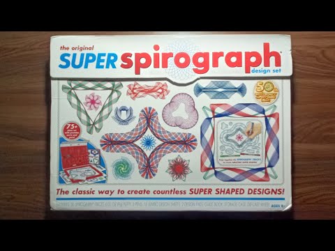 Finally I Bought The Original Super Spirograph Design Set 😍