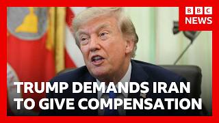 YouTube video thumbnail: President Trump Demands Compensation From Iran
