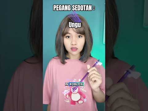POV : PEGANG SEDOTAN WARNA #shortvideo #pov