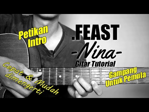 (Gitar Tutorial) PETIKAN INTRO .FEAST - NINA |Mudah & Cepat dimengerti untuk pemula