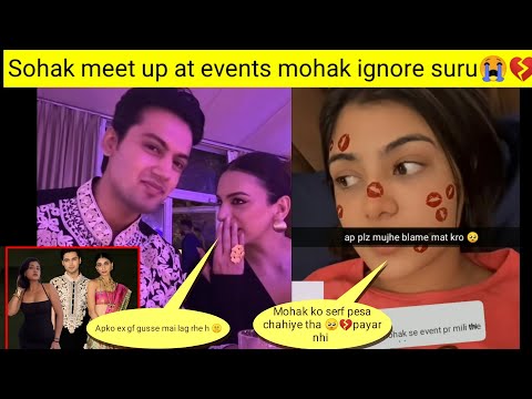 Mohak Narang ignore Surbhi Rathore at events 🥺💔 Surbhi Rathore sad reaction new video