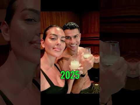 Evolution of Cristiano Ronaldo 😱 2025-1988 #ronaldo #georginarodriguez #shorts