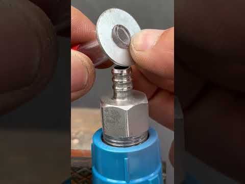 Perfect Hose Lock Without a ClampTight fit with a smart trick #USA #SmartFix #HoseDIY