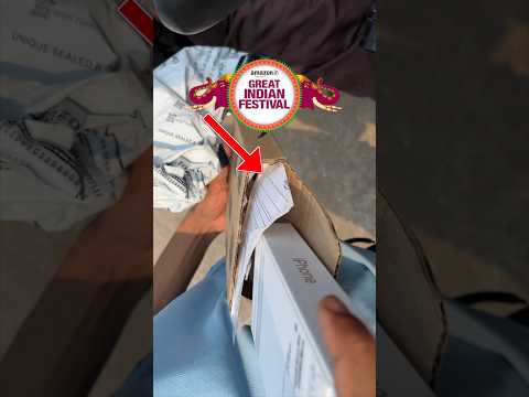 iPhone 13 Amazon Open box delivery issue #shorts
