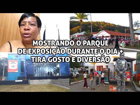 Mostrando a exposição durante o dia! + Comemos tira gosto e nos divertimos muito 🙌🏼🙌🏻.