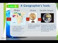 Geography Tools and Concepts
