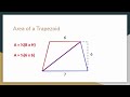 Exploring the Area of Trapezoids with Triangles