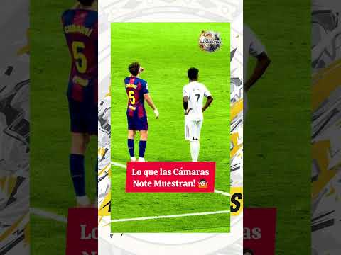 Lo que las Camaras note Muestran de Vinicius JR #futbol #elchiringuito