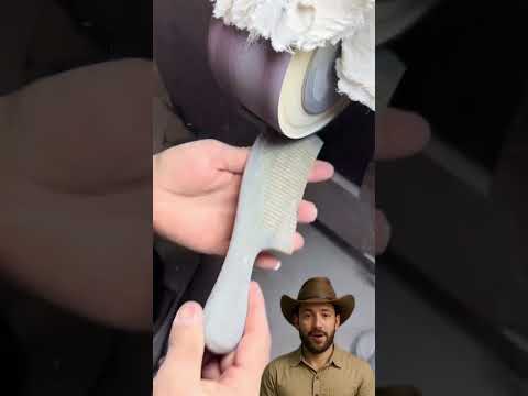 Así se transforma un cuerno de búfalo en un peine artesanal 😲✨