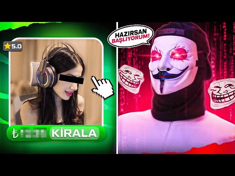 KIZ OYUN KOÇUNU ÖNCE NOOB GİBİ OYNAYIP SONRA HİLEYLE TROLLEDİM! (CS 2)