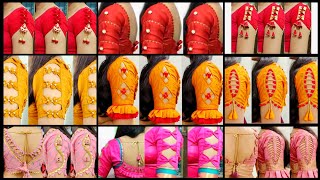Trendy Latest Blouse Sleeves Design 2024 | ब्लाउज बाजू डिज़ाइन | Blouse design ideas |