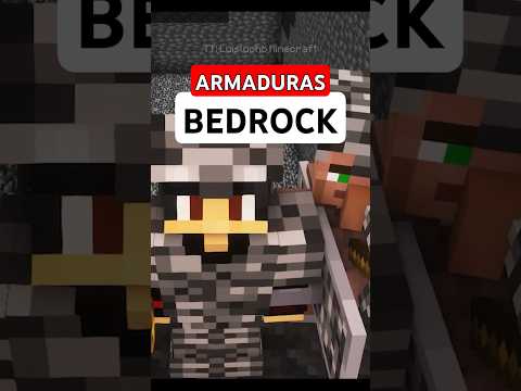 Minecraft pero tenemos ARMADURAS de BEDROCK!