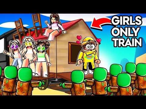 We Found A GIRLS ONLY TRAIN In Roblox Dead Rails..