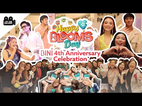 [OFF THE RECORD] Happy BLOOMS Day: 4th BINI Anniversary Celebration ♾️🌸