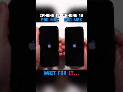 ☠️⚡IPHONE 17 PRO MAX VS IPHONE 16 PRO MAX SPEED TEST!!