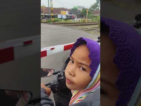 Naura Pengen Naik Kereta Api #shorts