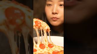 Eating Big Pizza ASMR Video | #veo3 #pizza #satisfyling #asmr #eatingchallenge #shorts #trending