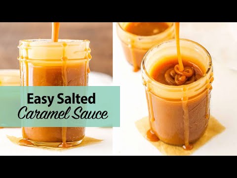 Easy Salted Caramel Sauce