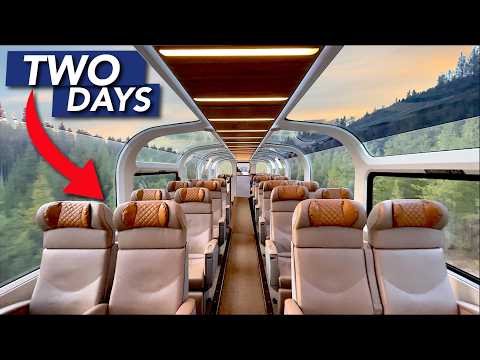 2 Days On Canada's MOST LUXURIOUS Train | Rocky Mountaineer