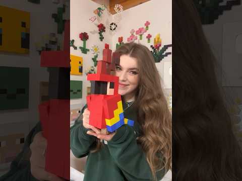 Making a minecraft PARROT in real life! 🦜