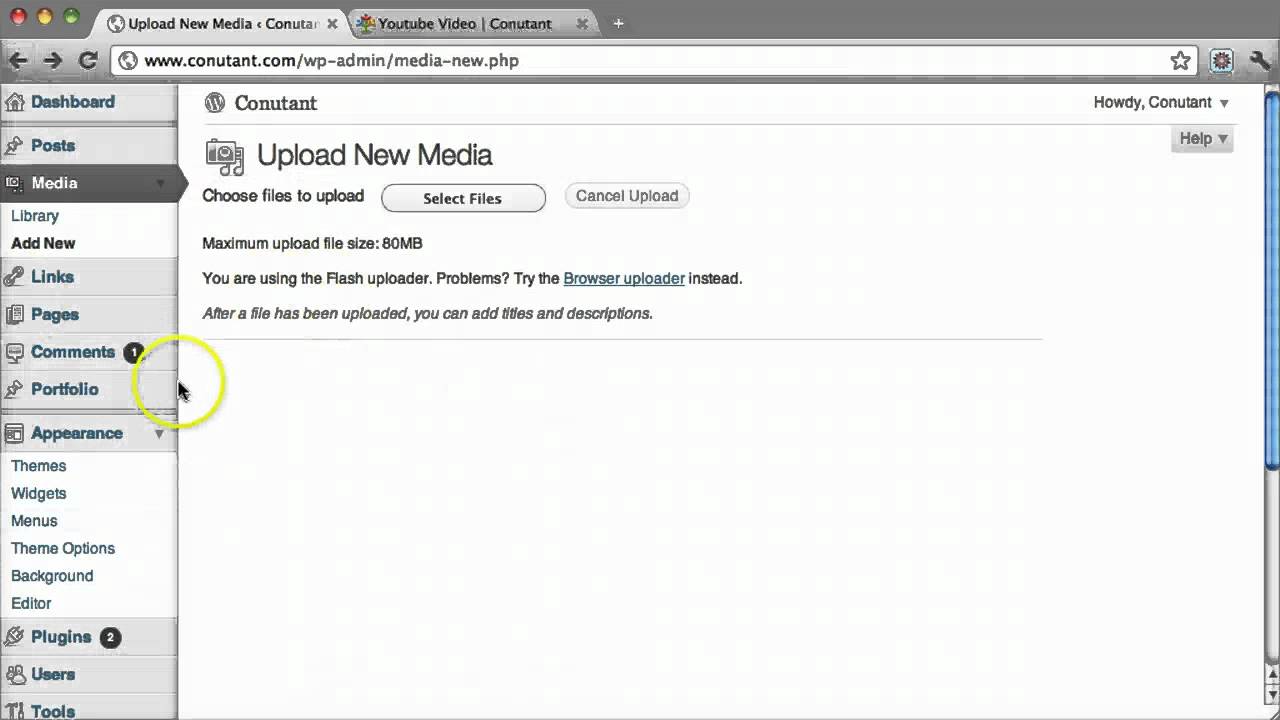 Insert Image Into The Sidebar - Tyler Moore