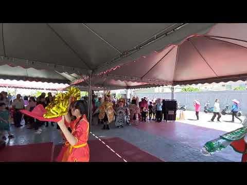 114 08 09後安集會所落成豐安國小三太子表演 - YouTube