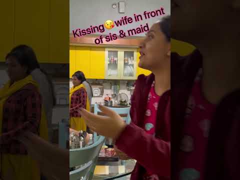 Kissing Prank on wife Part-2 #comedy #viral #kiss #shorts #youtubeshorts #ytshorts #trending