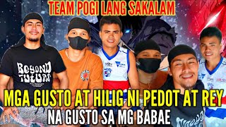 BRAD PEDOT AT REY   MAY SINABI TUNGKOL SA KANILANG GUSTONG PANGARAP SA BUHAY #FB.NOLEDALISAY 