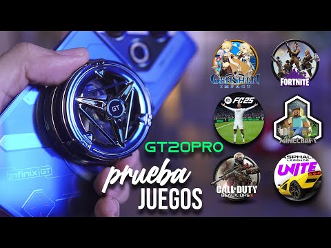 INFINIX GT 20 PRO TEST JUEGOS * RENDIMIENTO ESPAÑOL