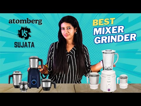 BEST Mixie UNDER ₹6000 | Atomberg Yulia V/S Sujata Supermix 👌