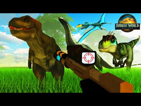 ¡DERROTANDO A TODOS LOS DINOSAURIOS DE JURASSIC WORLD REBIRTH! | ROBLOX