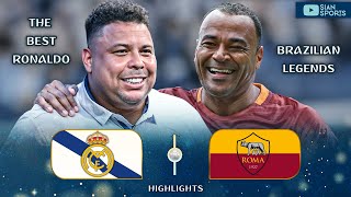 AUN CON SOBREPESO Y DIFICULTADES FÍSICAS, RONALDO FENÓMENO BRILLÓ EN SU REGRESO AL SANTIAGO BERNABÉU