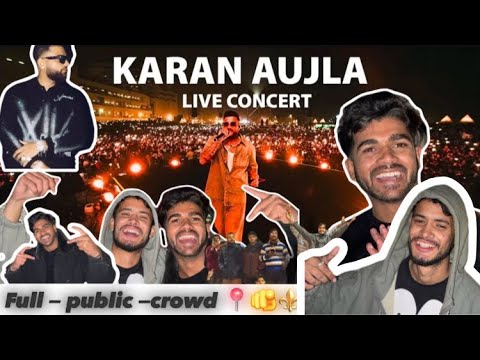 Karan aujla concert mein public ho gyi diwani 😱😱 #vlog #karanaujla #jaipur #concert #jaipurvlog