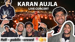 Karan aujla concert mein public ho gyi diwani 😱😱 #vlog #karanaujla #jaipur #concert #jaipurvlog