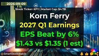 Korn Ferry (KFY|$4.7B) - 2027 Q1 Earnings Analysis
