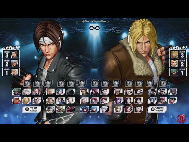 KOF XV - Team Legendary Heroes Vs Team Disciples of Tung Fu Rue (GAROU: MotW Terry) [4K 60FPS]