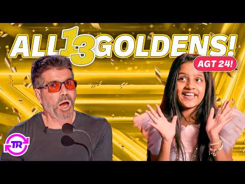 ALL 13 GOLDEN BUZZERS on AGT 2024!