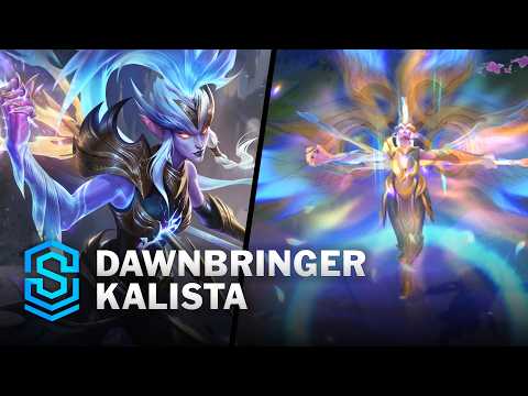 Dawnbringer Kalista Skin Spotlight - Pre-Release - PBE Preview - League of Legends
