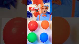 POP the BALLOON 🎈 and Play NAME the COLORS 🔵🟠🟡! #shorts