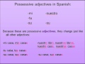 Mastering Possessive Adjectives in Spanish