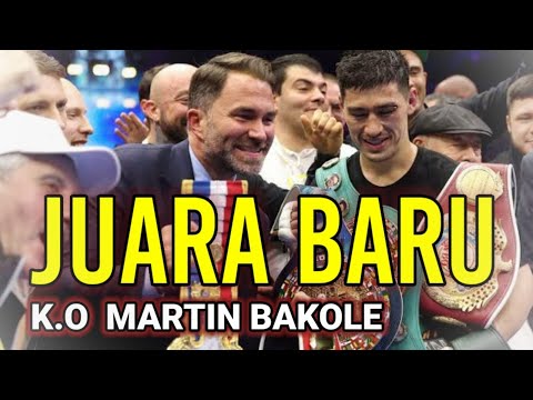 JUARA BARU 🥊🥊 TAK TERBANTAHKAN,  PUKUL K. O MARTIN BAKOLE