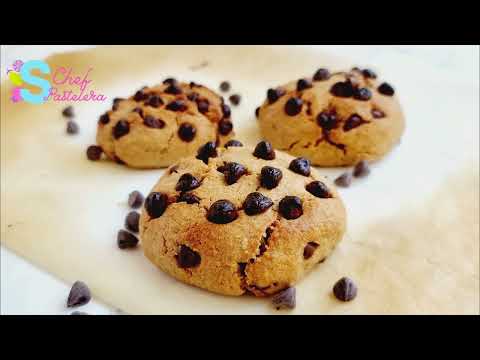 ¡Galletas de Chocolate Saludables SIN Azúcar y SIN Harina en 10 Minutos! 🍪✨