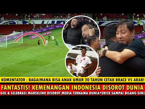 🔴Komentator Piala Dunia Sampai Takjub & Menangis~Kemenangan Timnas Disorot Dunia~Pelatih Arab Malu!