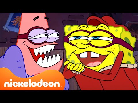 أكثر لحظات سبونجبوب تسللاً! 🤫 | تجميع لمدة 60 دقيقة | سبونج بوب | Nickelodeon Arabia