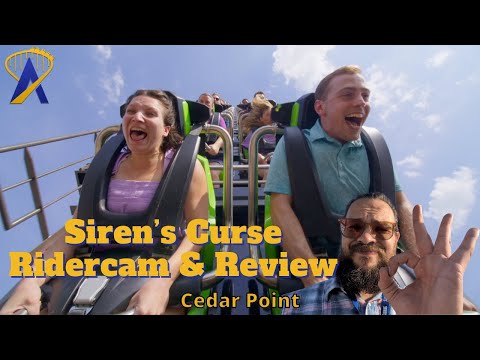 Siren's Curse Ridercam and Review - New Roller Coaster at Cedar Point